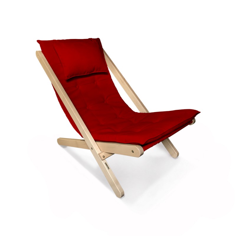 

Шезлонг Especial Home Аллегро 105х62х90 см Красный (4237)
