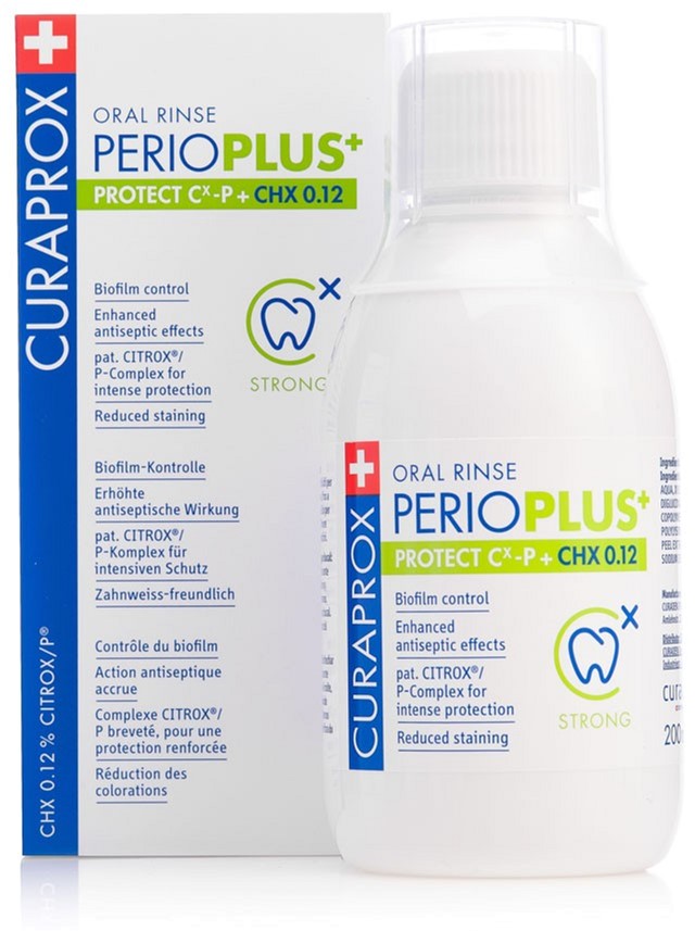 Акція на Ополаскиватель для полости рта Curaprox PerioPlus+ Protect содержит Citrox и 0.12% хлоргексидина 200 мл (7612412426588) від Rozetka UA
