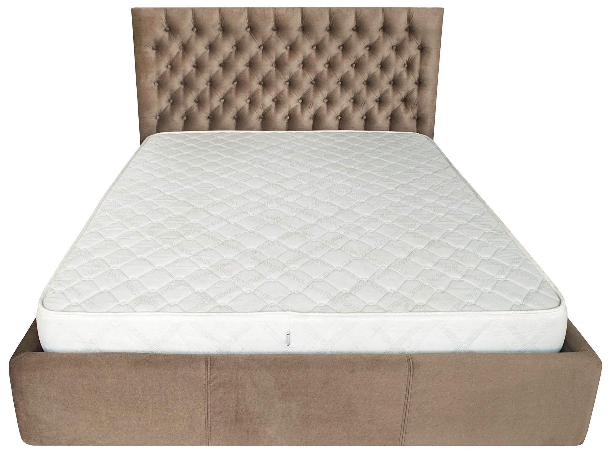 

Кровать Cambridge Standard 140 х 190 см Missoni 04 Светло-коричневая