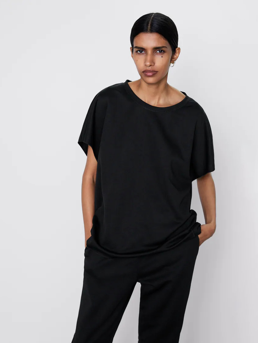 

Футболка Zara 0264/628/800 S Черная