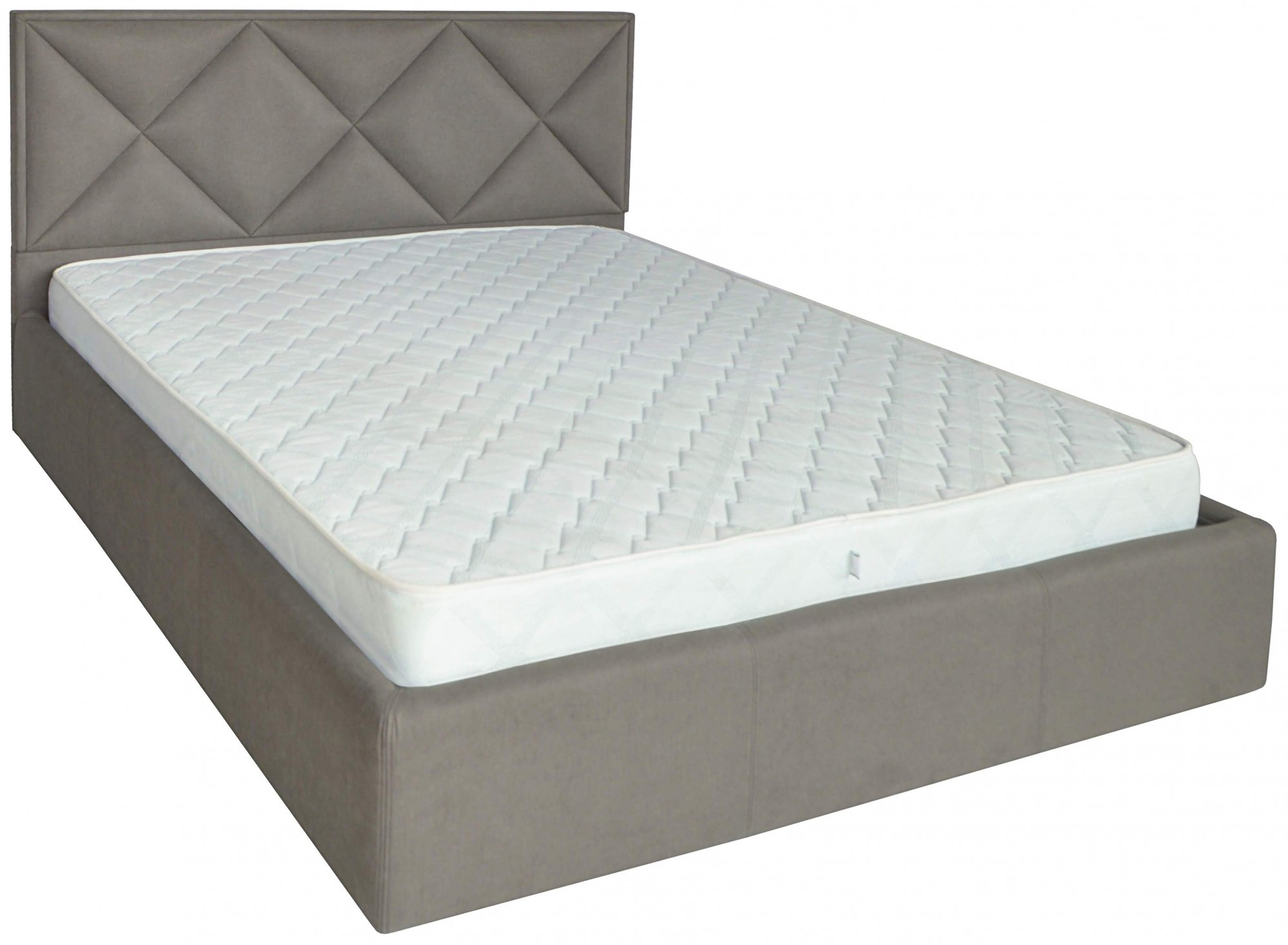 

Кровать Двуспальная Leeds Standart 160 х 200 см Fibril 12 Серая