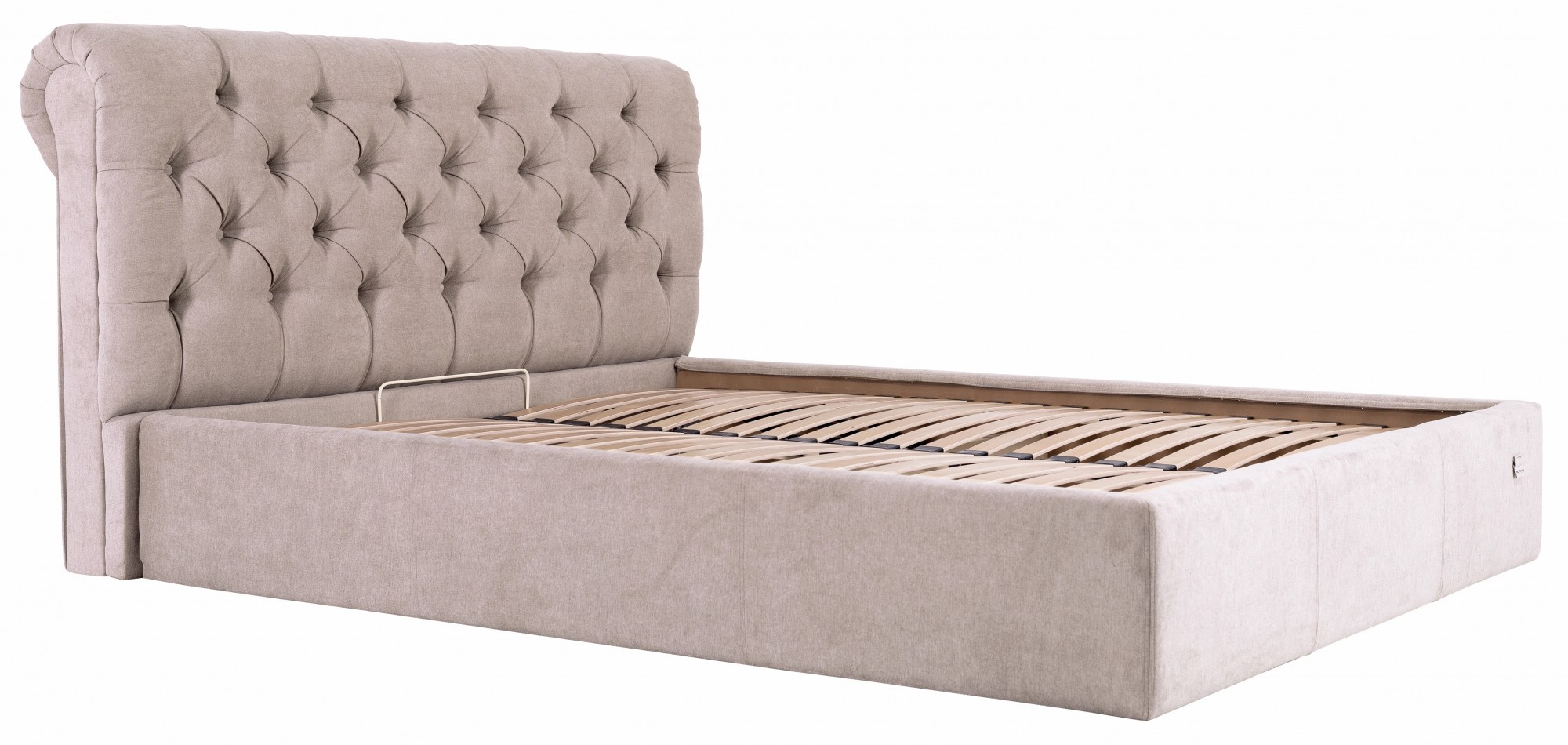 

Кровать London Standart 140 х 200 см Мисти Mocco Серая