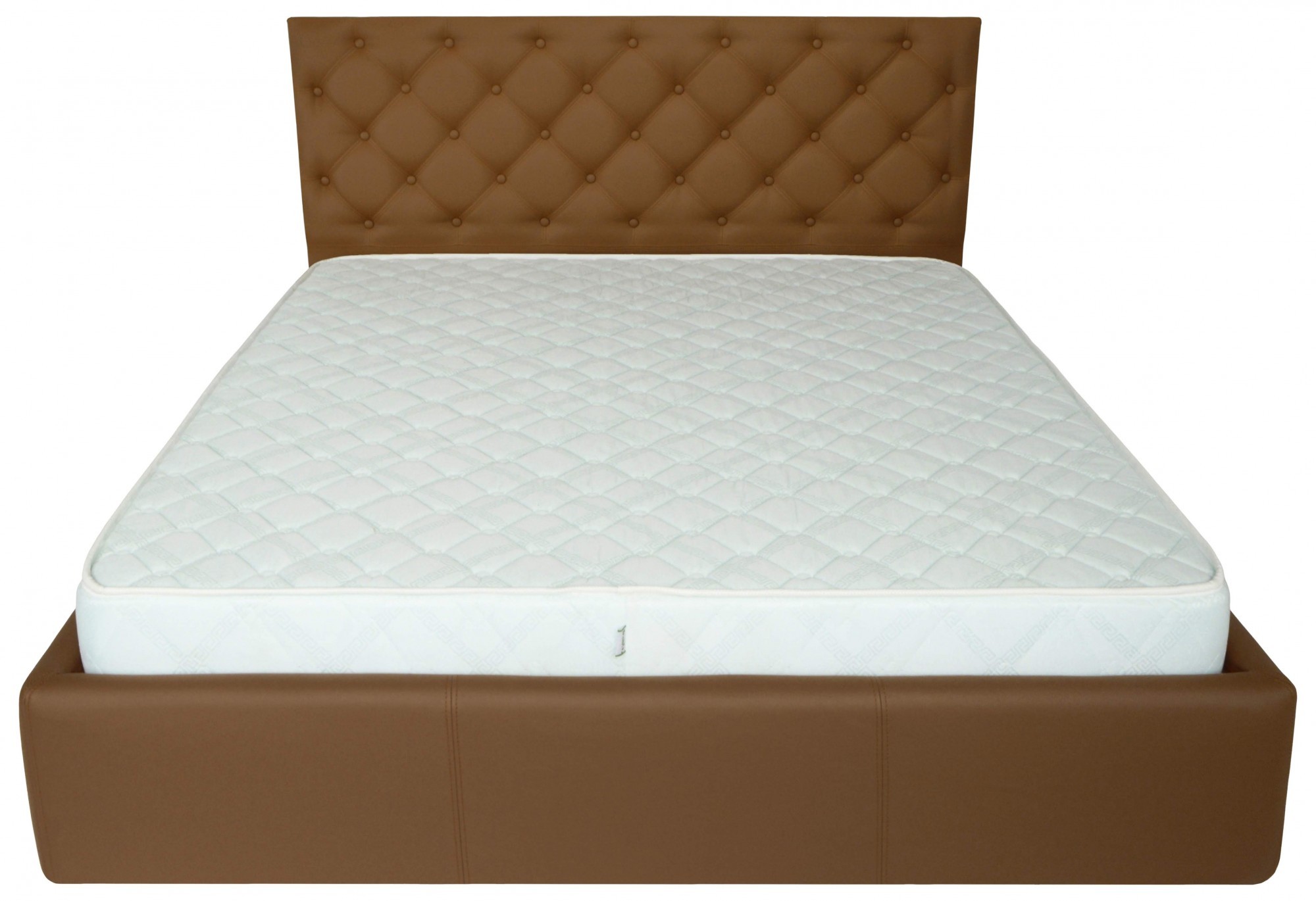 

Кровать Coventry Comfort 140 х 200 см Fly 2213 A1 С подъемным механизмом и нишей для белья Светло-коричневая