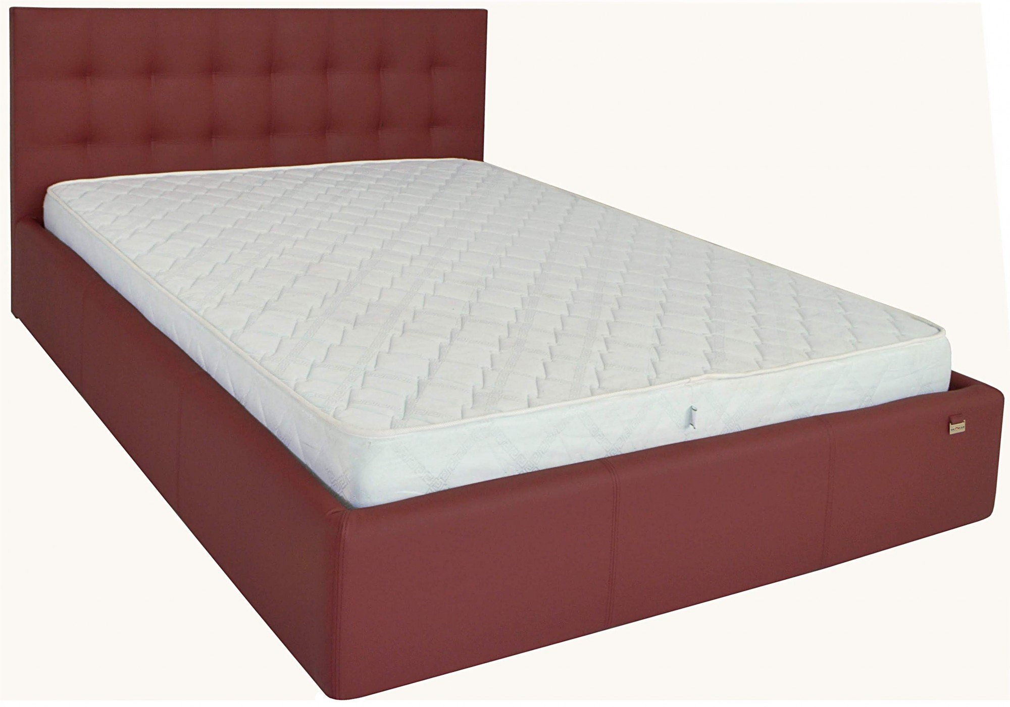 

Кровать Двуспальная Chester Comfort 160 х 200 см Fly 2223 С подъемным механизмом и нишей для белья Бордовая