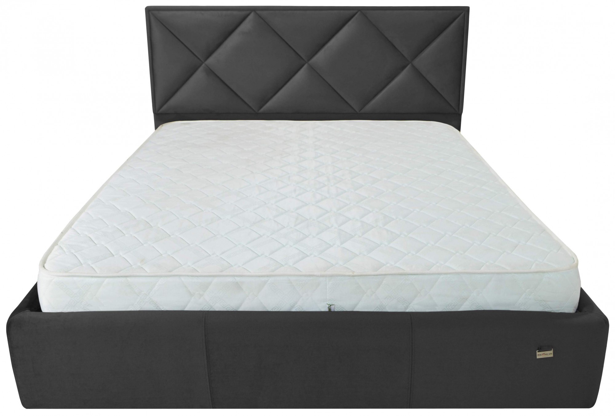 

Кровать Двуспальная Leeds Standart 180 х 190 см Missoni 009 Темно-серая