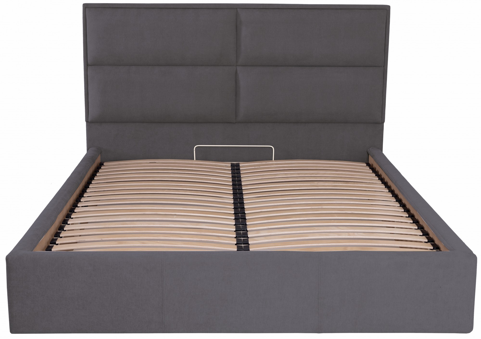 

Кровать Sheffield Comfort 120 х 190 см Мисти Dark Grey С подъемным механизмом и нишей для белья Темно-серая