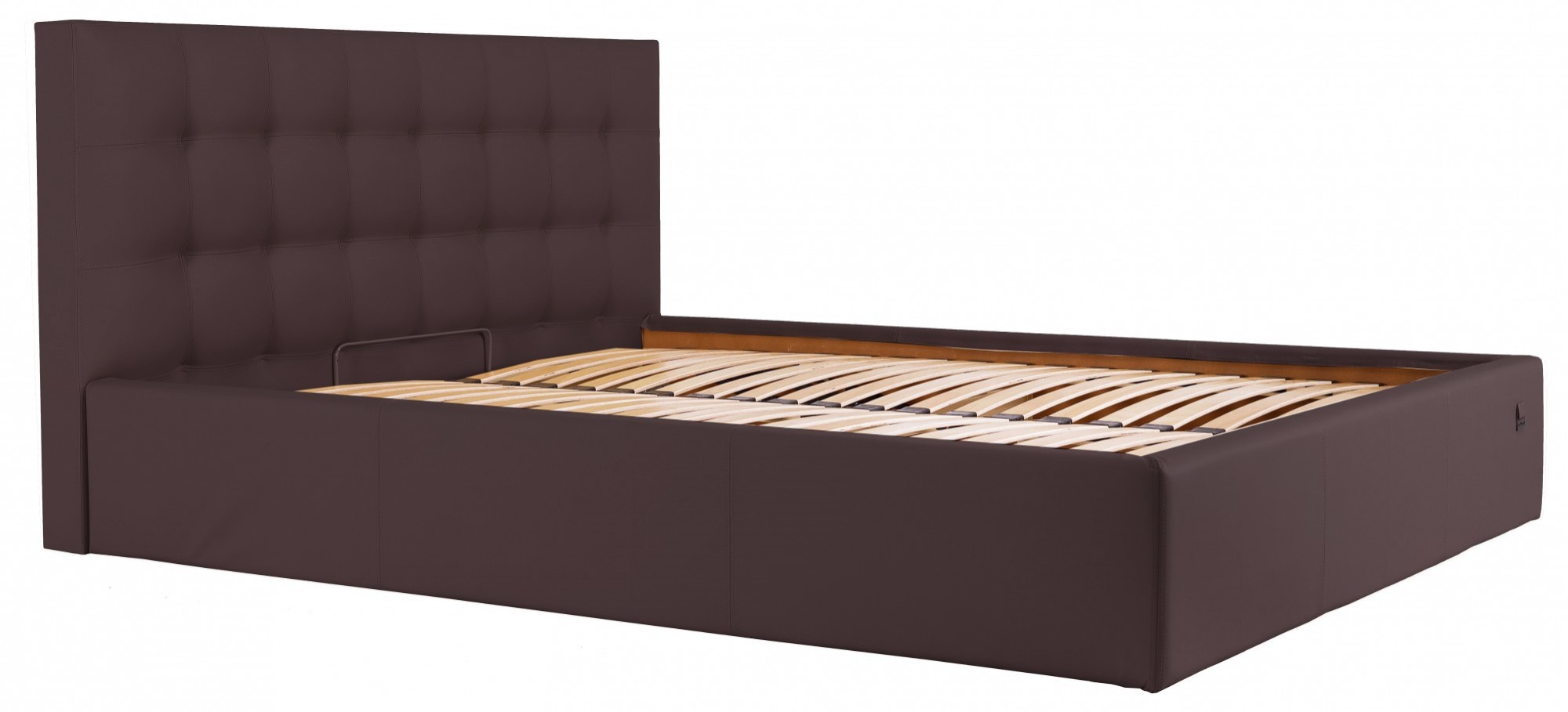 

Кровать Chester Comfort 140 х 200 см Fly 2231 С подъемным механизмом и нишей для белья Темно-коричневая