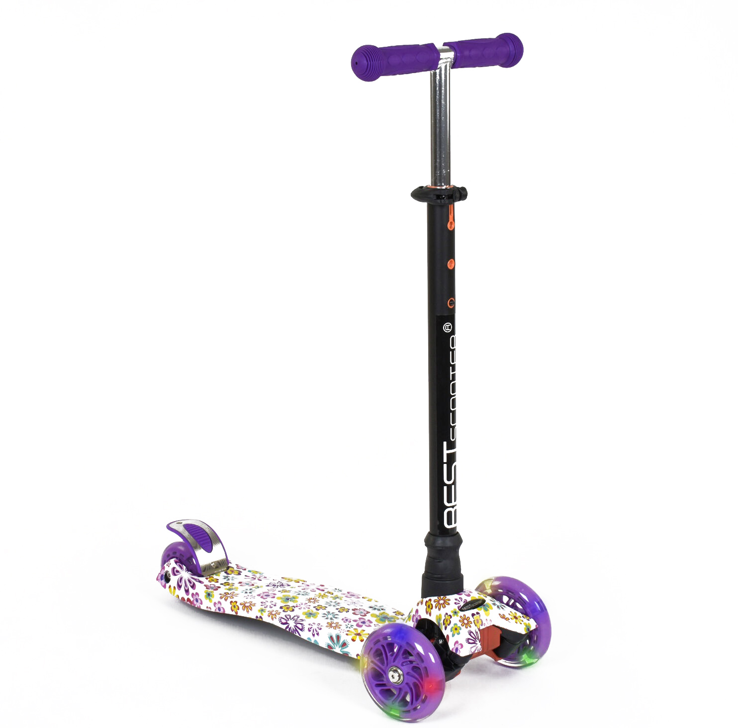 

Самокат детский 3х колесный Best Scooter, ar. DIMSA-8773, фиолетовый