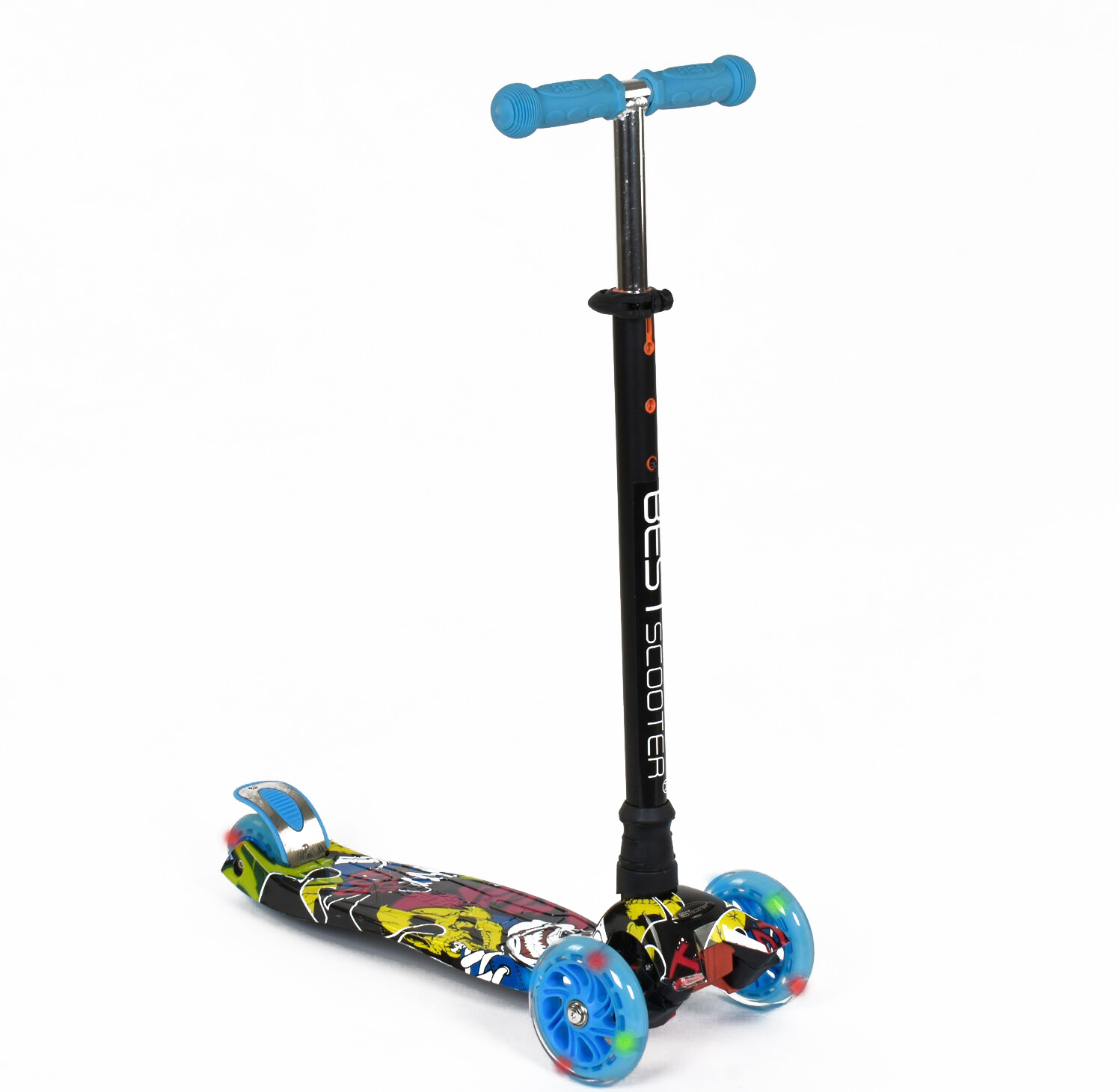 

Самокат детский 3х колесный Best Scooter, ar. DIMSA-8778, разноцветный