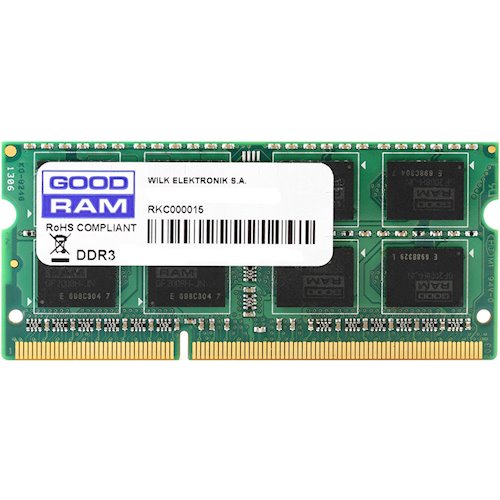 

Модуль памяти GOODRAM DDR3 8Gb 1600Mhz БЛИСТЕР (GR1600S364L11/8G)