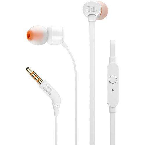 

Гарнитура JBL T110 White (JBLT110WHT)