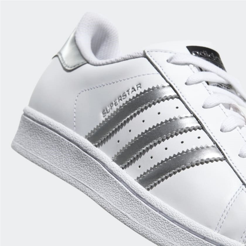 Adidas Superstar W AQ3091 36.5 4 UK 22.5 Ftwwht Silvmt Cblack 4056559777784 ROZETKA