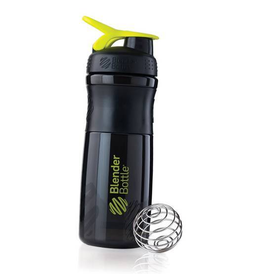 

Бутылка Blender Bottle Шейкер SportMixer 820мл Черно-зеленый (09234003)