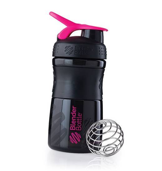 

Шейкер SportMixer Blender Bottle 590мл Черно-розовый (09234003)