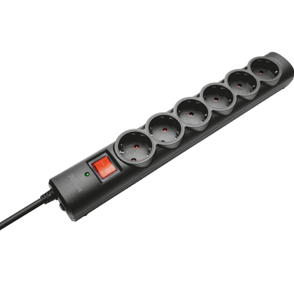 Сетевой фильтр Trust Surge Protector 6 Ports – низкие цены, кредит ...