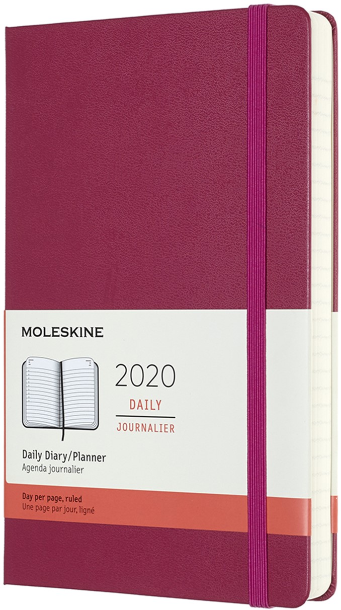 

Ежедневник Moleskine 2020 13 х 21 см 400 страниц Изысканный Розовый (8058647628332)