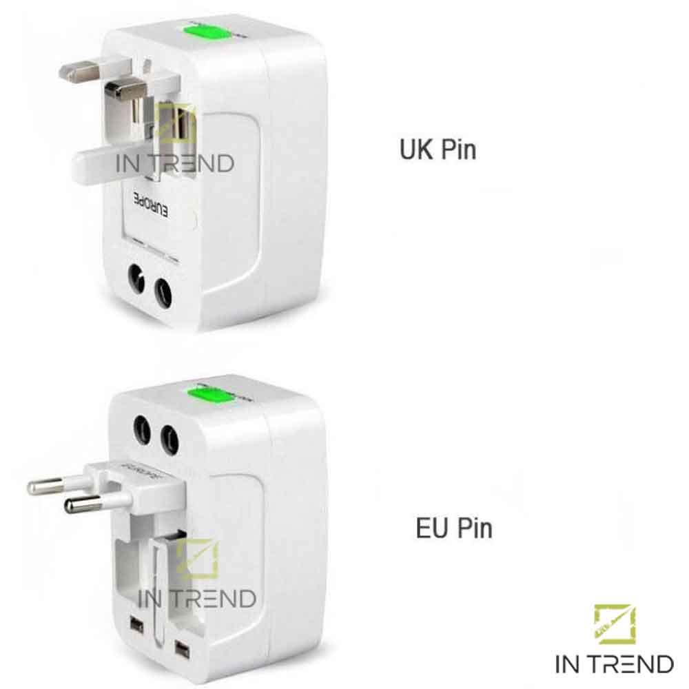 Универсальный сетевой переходник для розетки UNIVERSAL ADAPTOR Белый  адаптер для американской китайской английской вилки в обычную стандартную  розетку – фото, отзывы, характеристики в интернет-магазине ROZETKA от  продавца: InTrend | Купить в Украине: