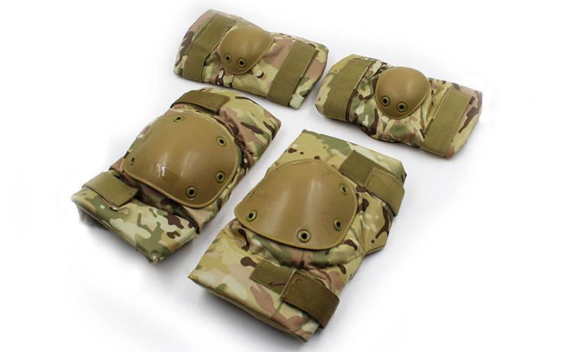 

Комплект защита тактическая наколенники налокотники Zelart BC-4267-HG