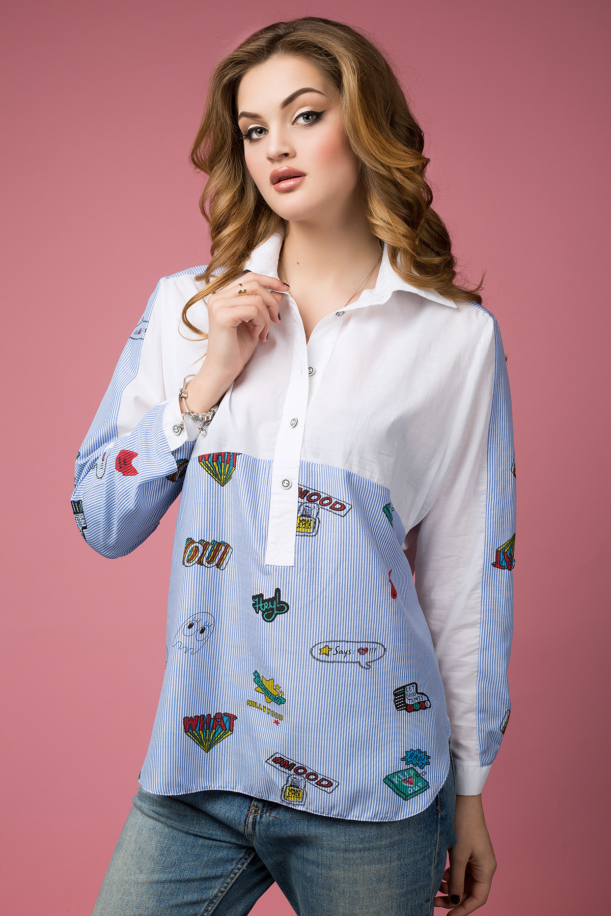 

РУБАШКА "СИДЖИ" 48-50(L-XL)