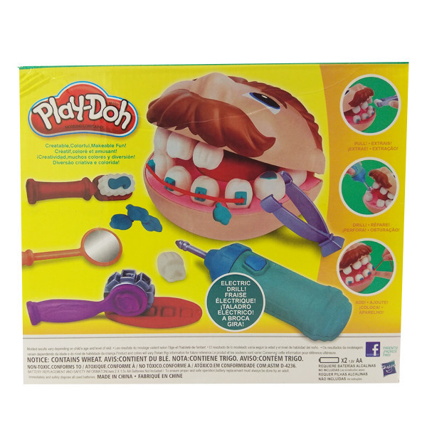 

Игровой набор Happy Play-Doh Зубастик (6611A)