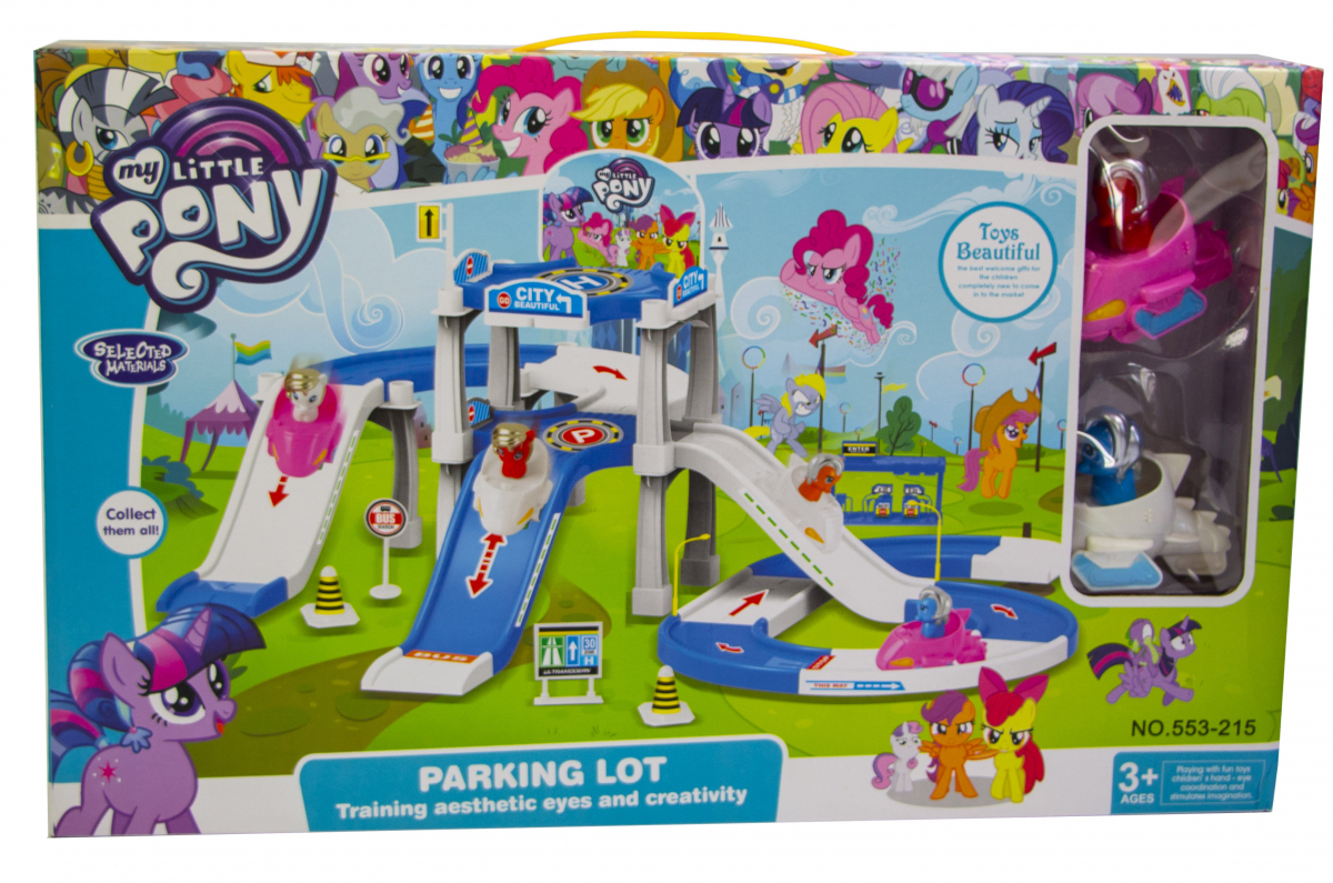 

Детский игровой набор из серии "MY LITTLE PONY", Парковка