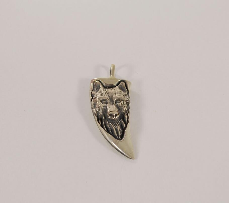 

Кулон клык с волком Maxi Silver Maxi Silver 6120