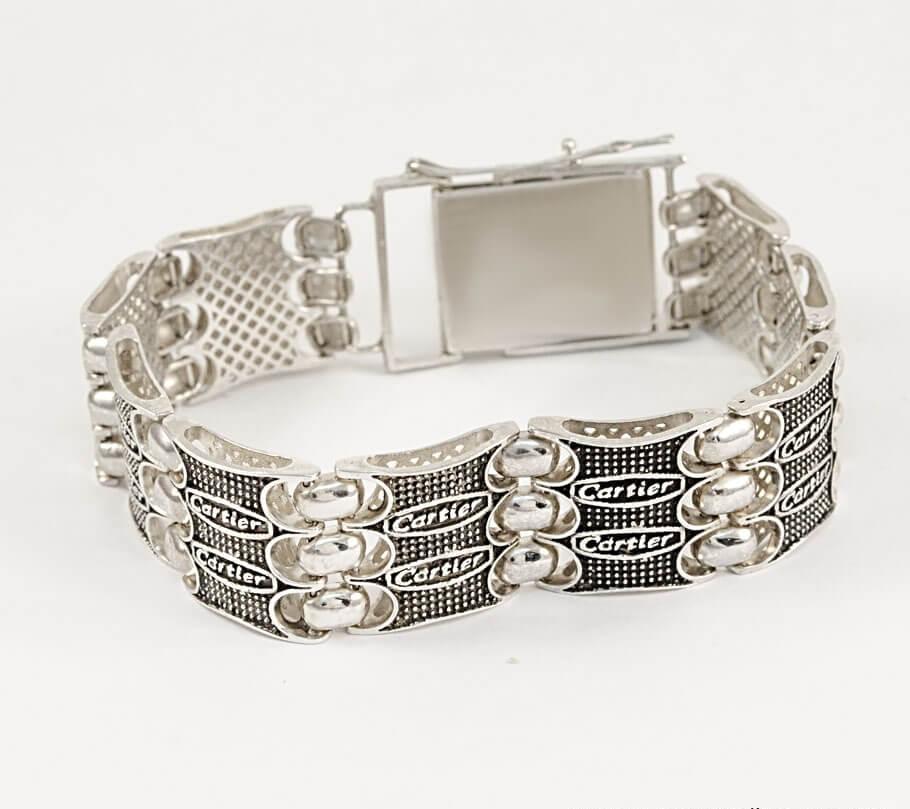 

Мужской браслет Maxi Silver 7341