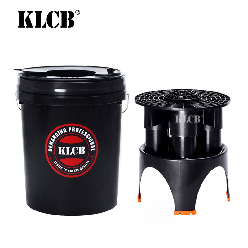

Ведро для мойки полировочных кругов черное KLCB KA-G027