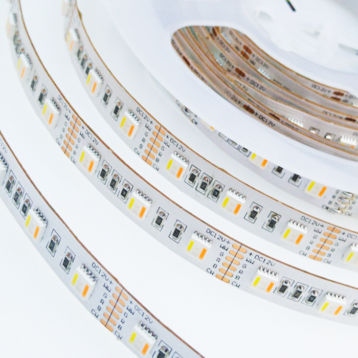 

Гибкая светодиодная лента Multicolor FHT 12MC SMD 5050 12V DC 1м 60 LED/m 900 - 1500 Лм/м VERSO