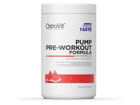

Предтренировочный комплекс Ostrovit Pump (500 грамм) Вкус Арбуз