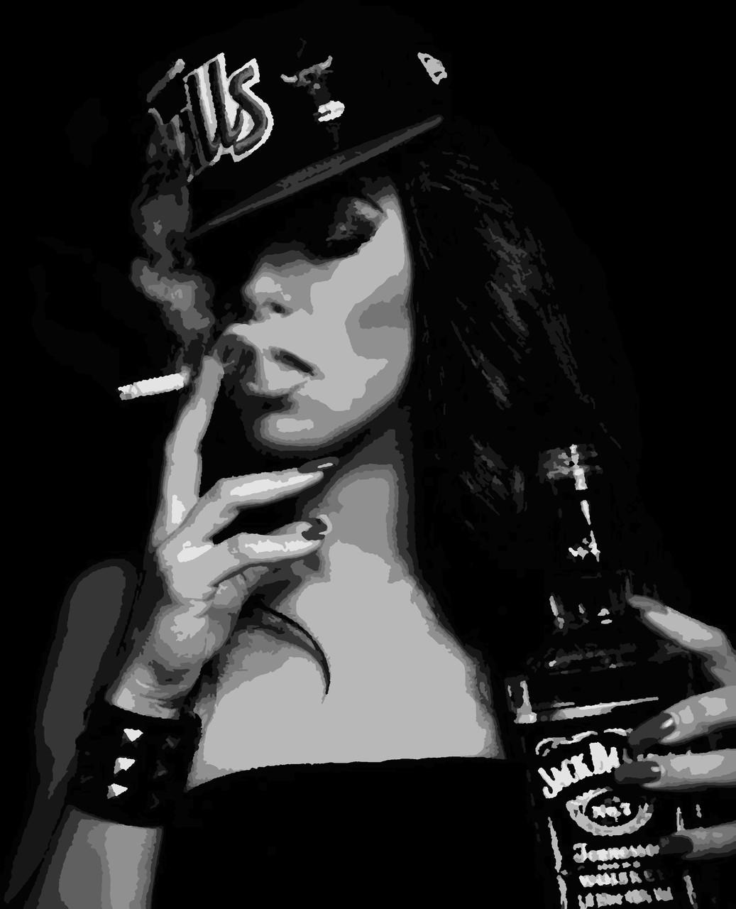 

Картина рисование по номерам Artissimo Вечеринка с Jack Daniels PN0419 40х50см набор для росписи краски, кисти, холст