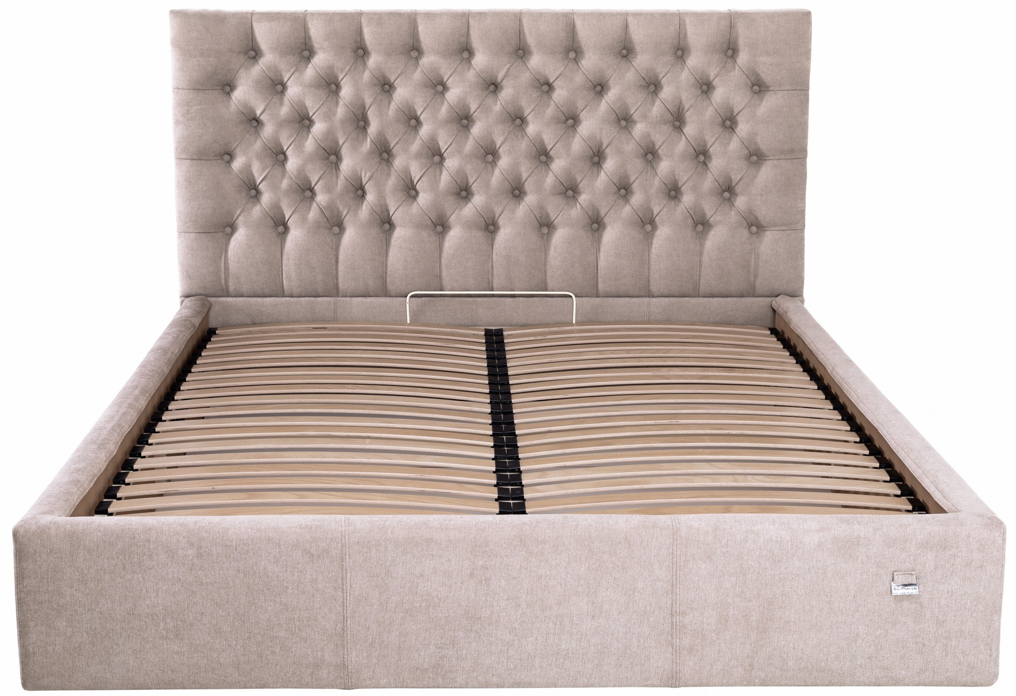 

Кровать Двуспальная Cambridge Comfort 180 х 200 см Мисти Mocoo С подъемным механизмом и нишей для белья Серая
