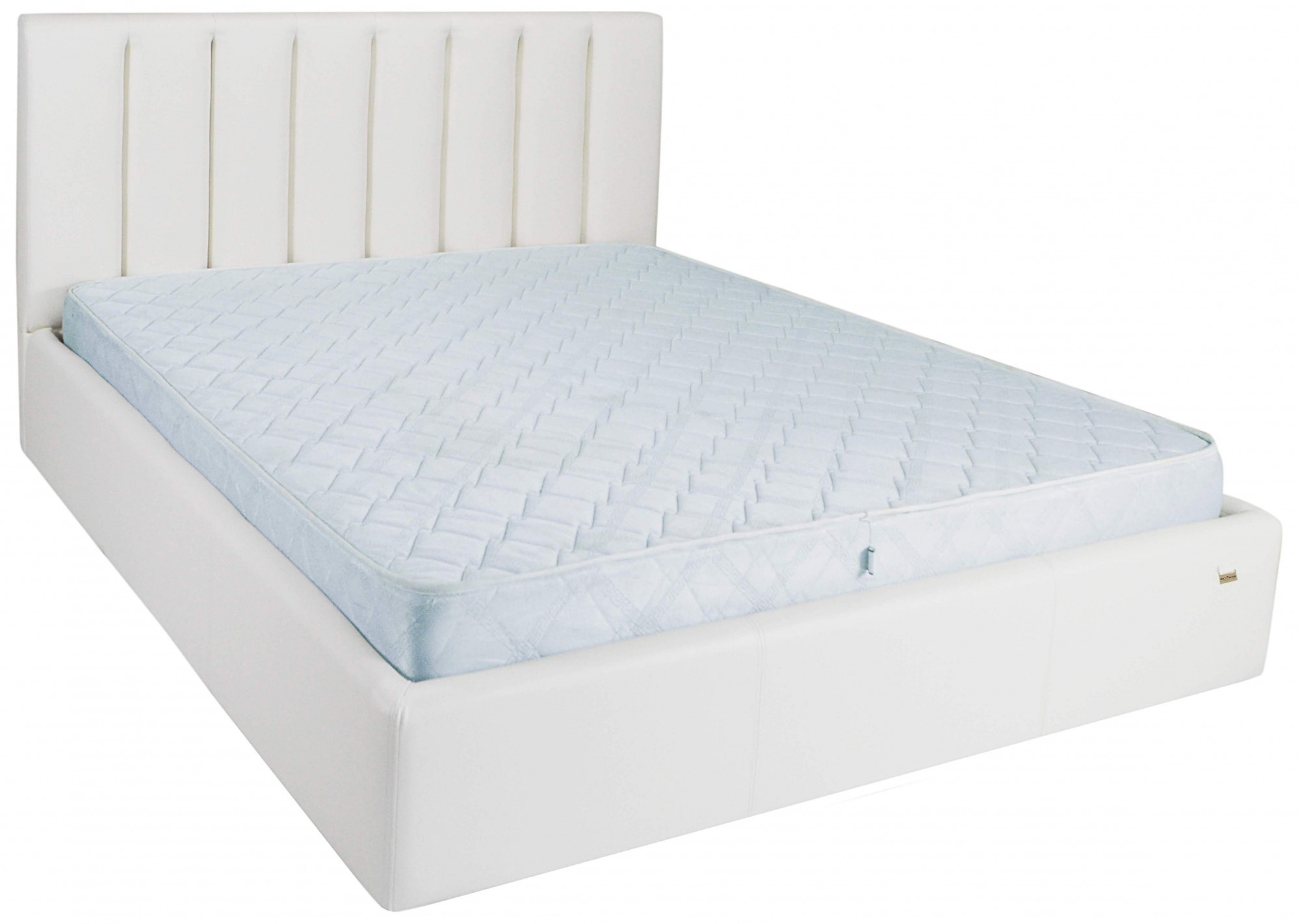 

Кровать Sanam Standart 120 х 200 см Boom 01 Белая