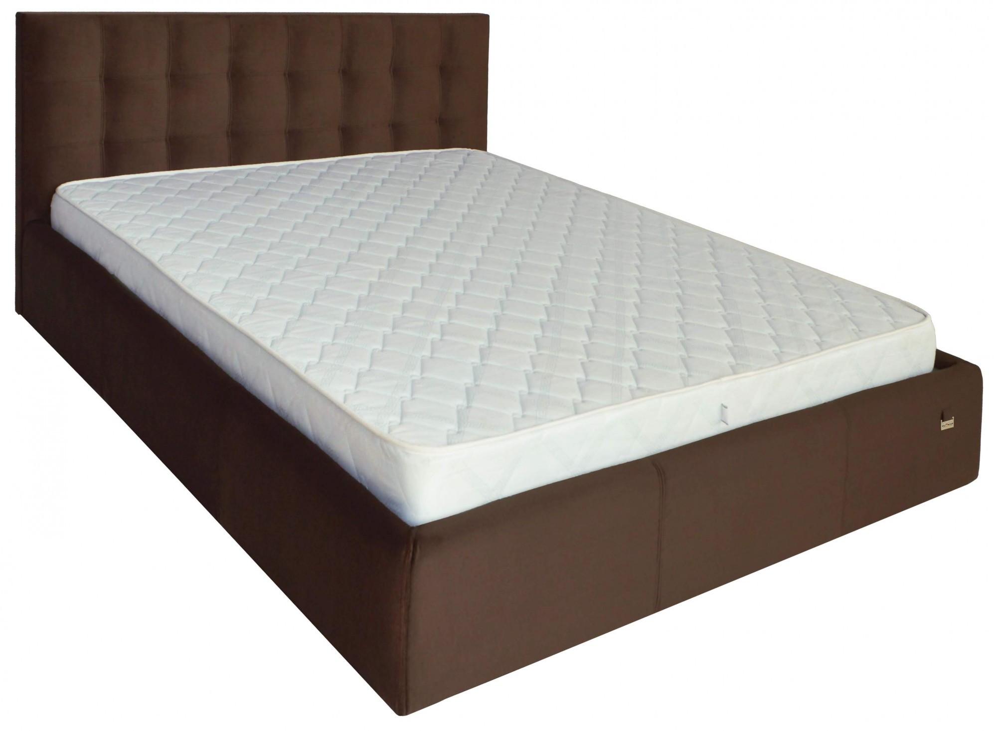

Кровать Chester Comfort 140 х 200 см Missoni 011 С подъемным механизмом и нишей для белья Темно-коричневая