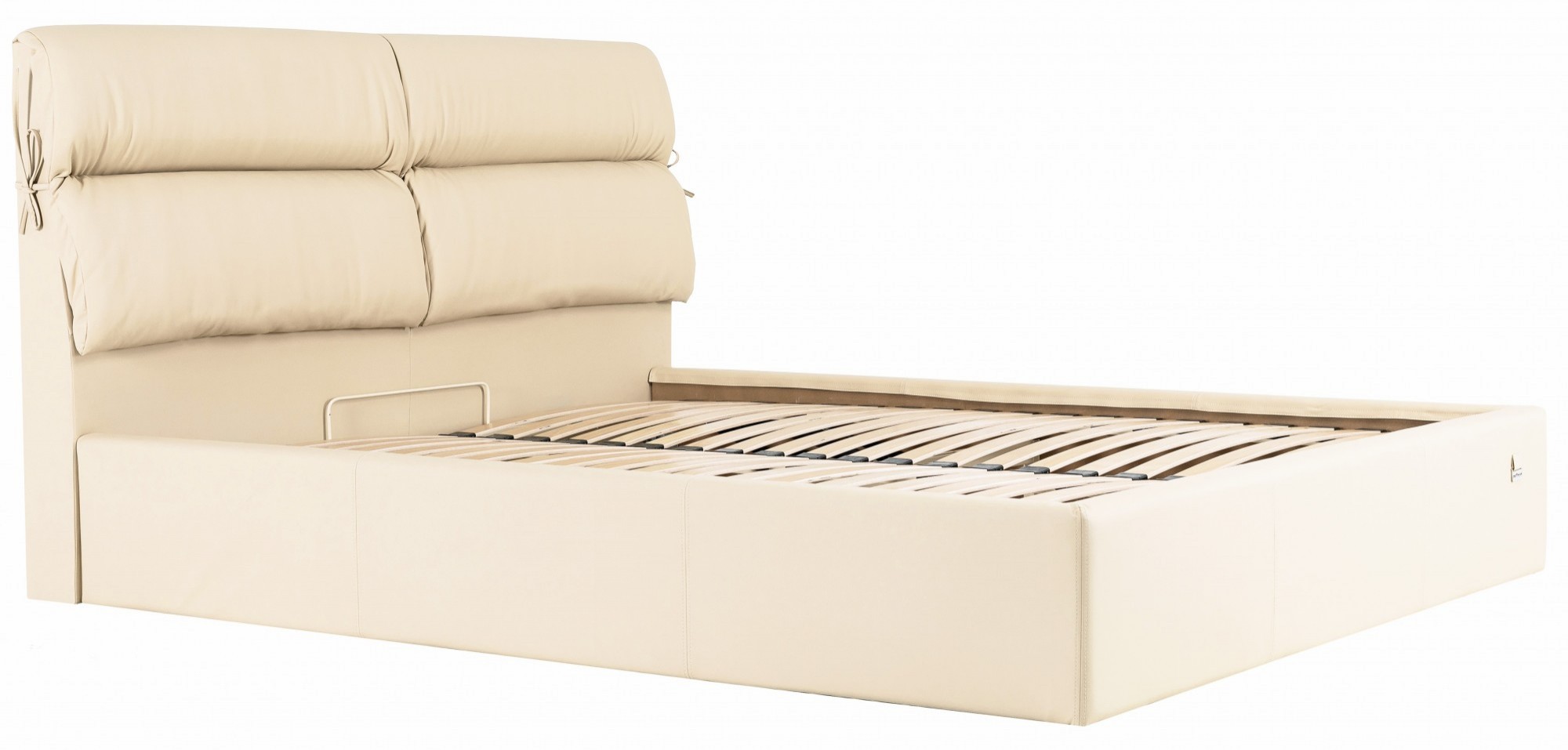 

Кровать Edinburgh Comfort 140 х 190 см Fly 2207 С подъемным механизмом и нишей для белья Бежевая