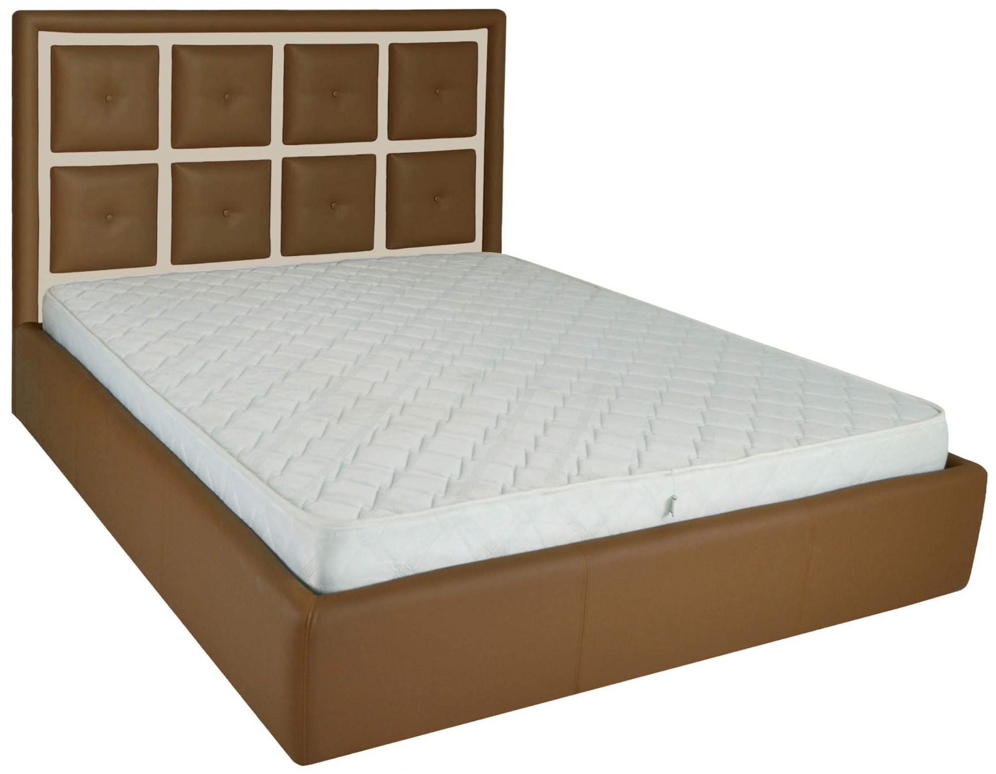 

Кровать Двуспальная Windsor Standart 160 х 200 см Fly 2213/2207 Коричневая+Бежевая