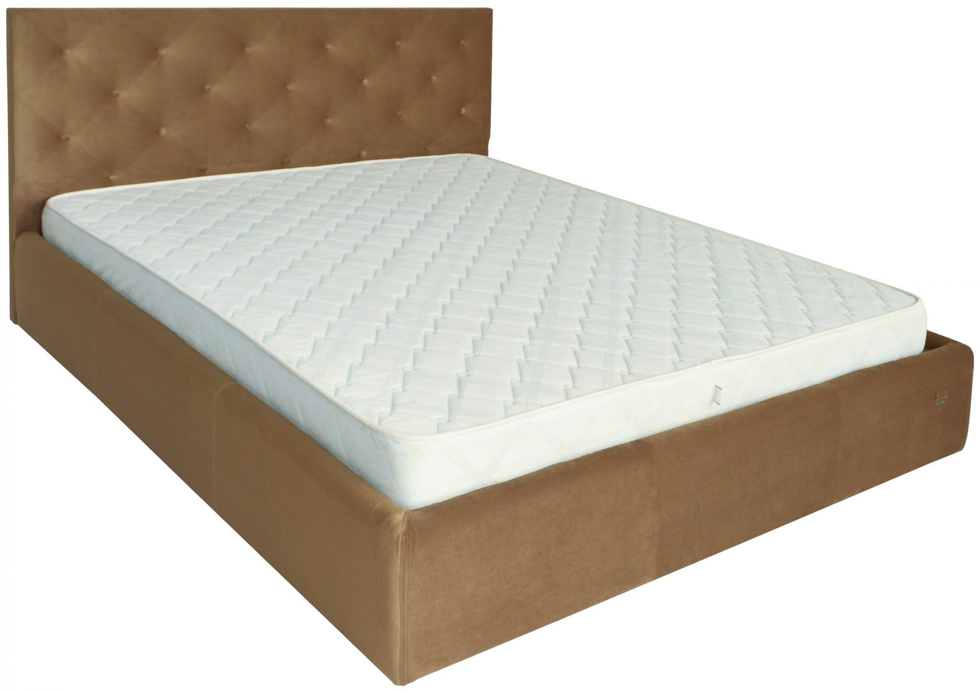 

Кровать Bristol Standart 120 х 190 см Missoni 004 Светло-коричневая