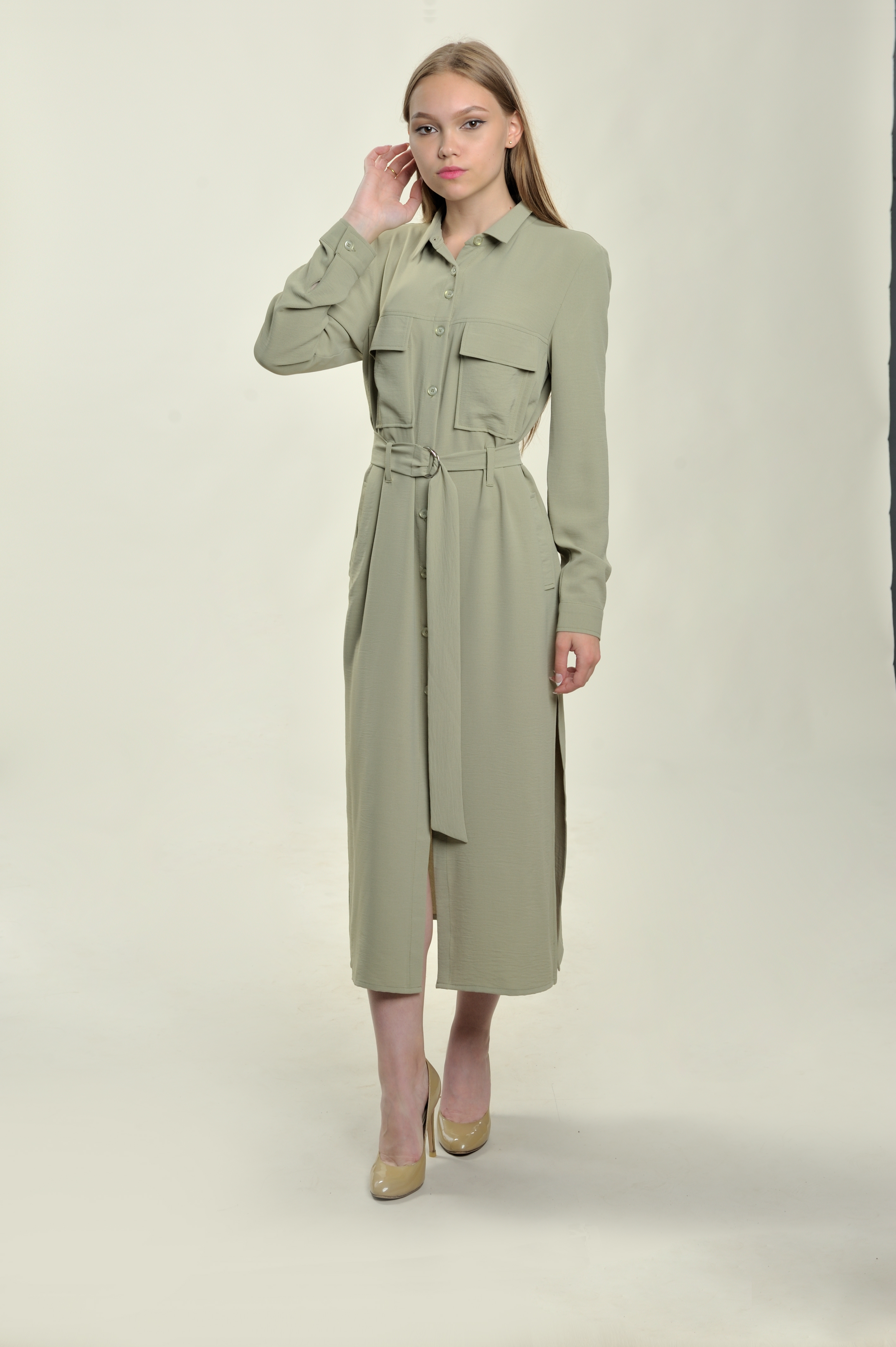 

Платье Wear me Сафари XL Оливка 1w/19/64