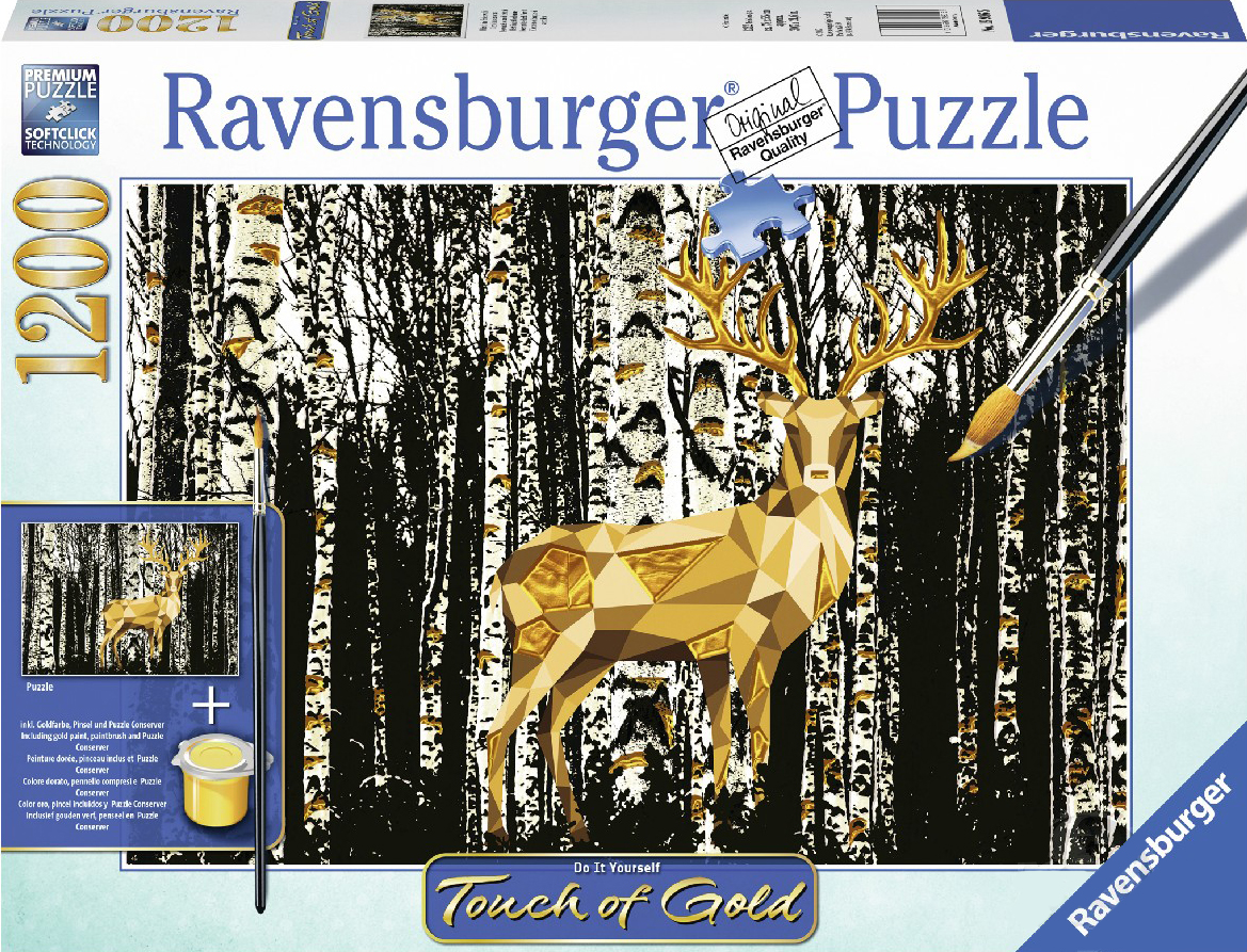 

Пазл Ravensburger Олень в березовом лесу 1200 элементов (RSV-199365) (4005556199365)