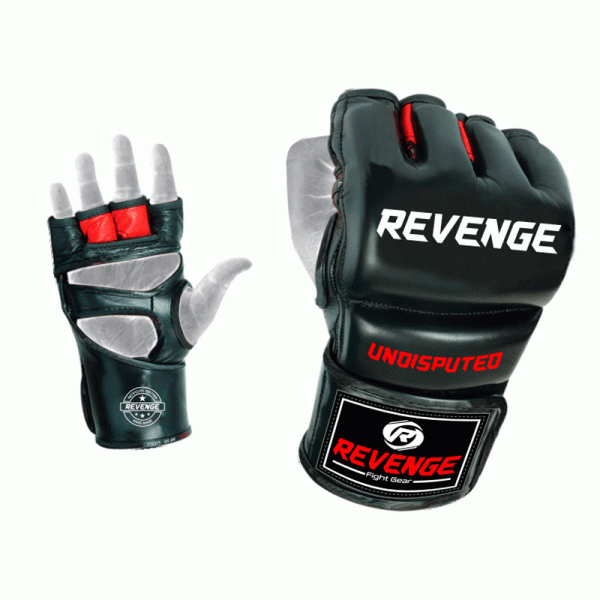 

Перчатки для бокса Revenge EV-18-1838- PU-(L чорні) (F00231009)