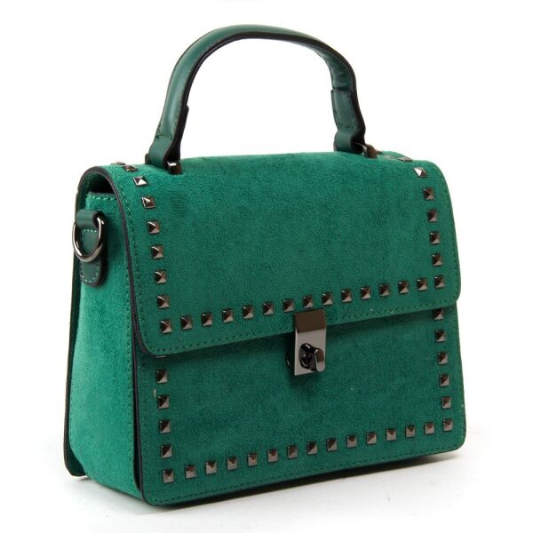 

Сумка женская иск-замш FASHION 1-011 5706 green