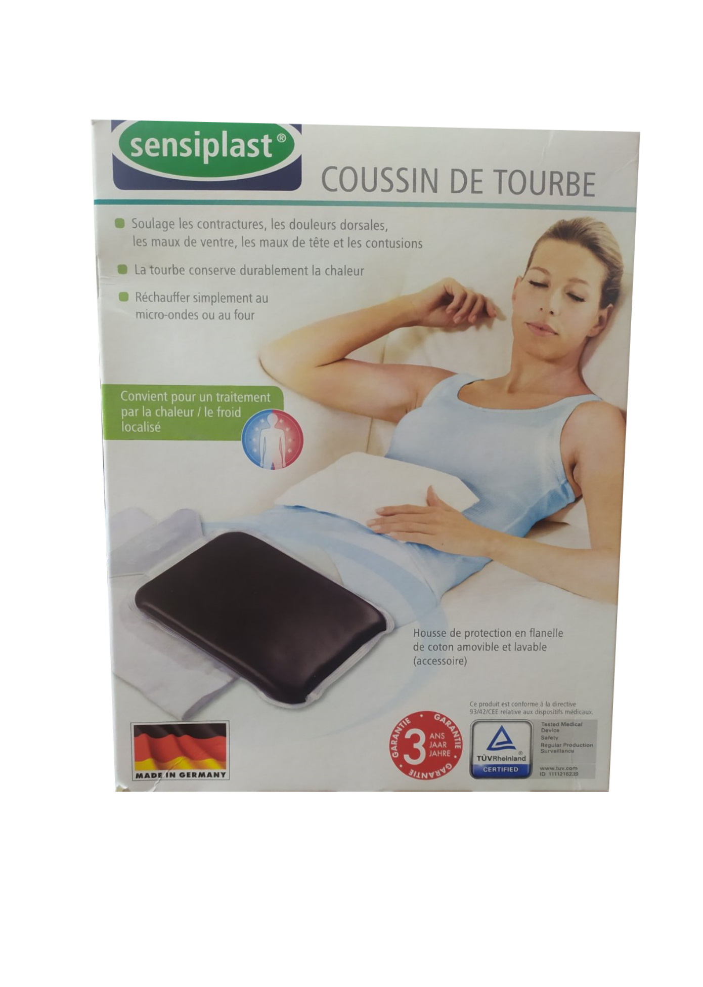 

Грелка для живота Sensiplast 21х17см Черный 32000000216171