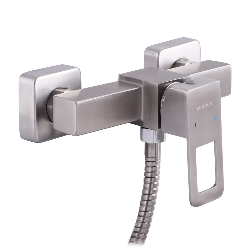 

Смеситель для душа FIT-003 SS2821 MIXXUS Нержавеющая сталь (SS2821)