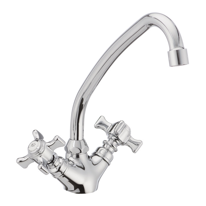 

Смеситель для кухни ZEON 271 HB0428 Haiba Стальной (1264617008)