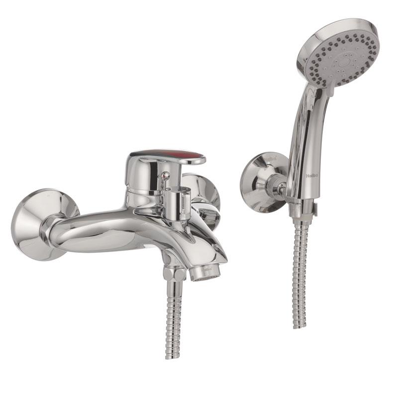 

Смеситель для ванны MAGIC 009 с красной ручкой HB0698 Haiba Стальной (HB0698)