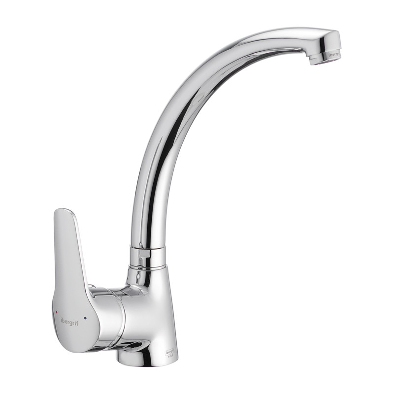 

Смеситель для кухни ROMA M14150 IB0049 IBERGRIF Стальной (IB0049)