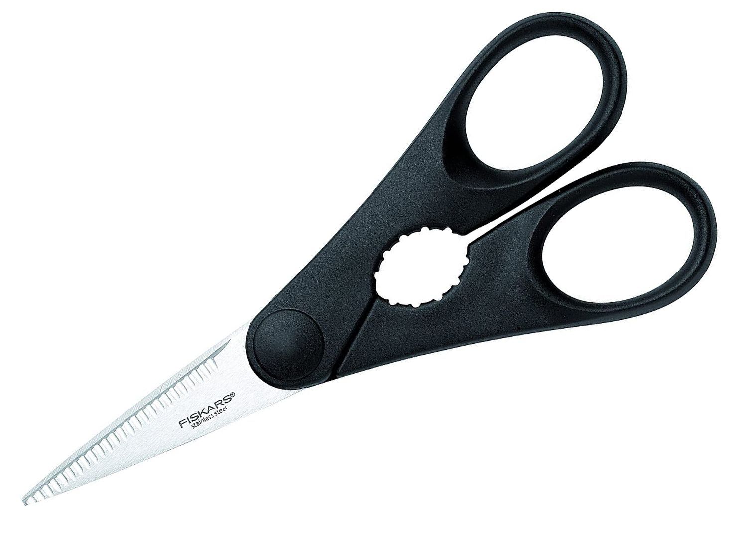 

Ножницы кухонные Fiskars Essential с открывалкой 20 см Black