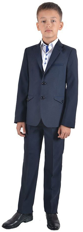 

Костюм (пиджак + брюки) Vels PD16/1 BD3 1427 152 см 42 р Темно-синий