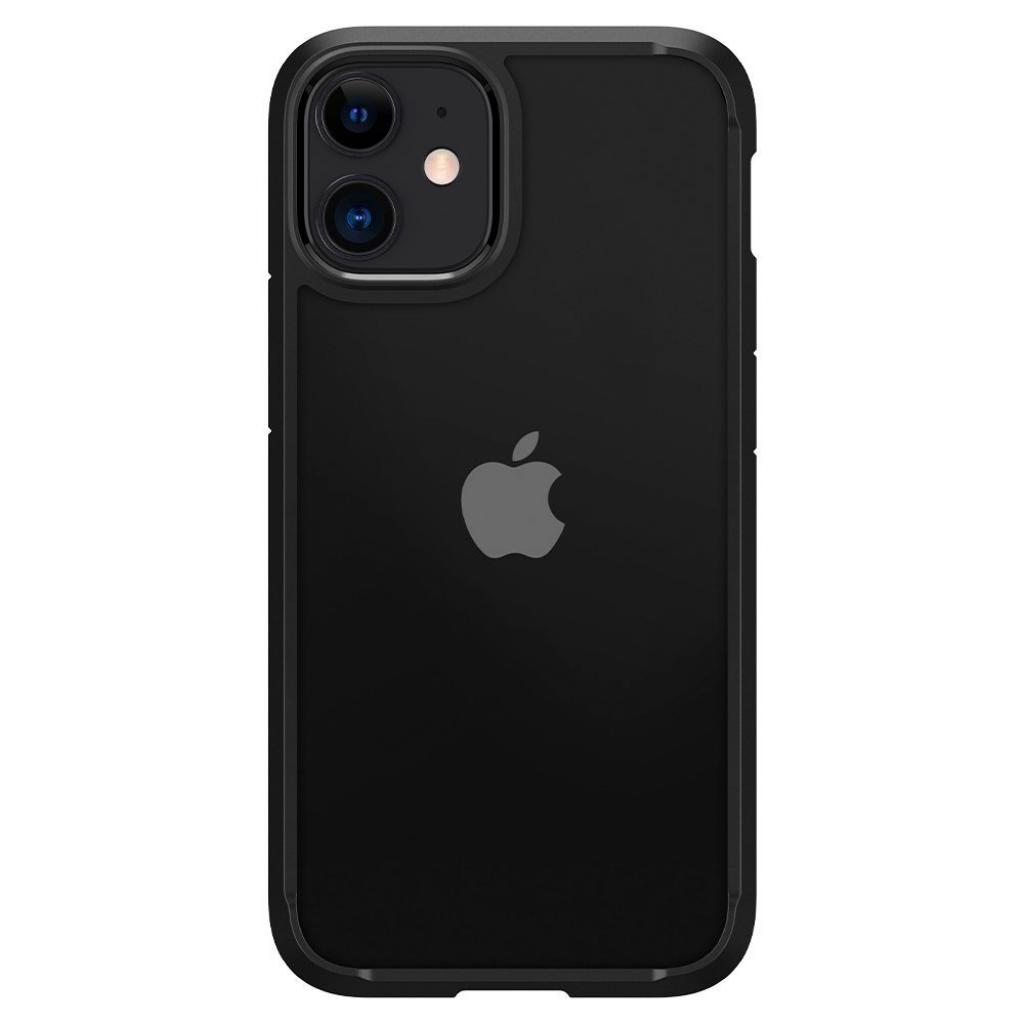 

Чехол для моб. телефона Spigen iPhone 12 / 12 Pro Crystal Hybrid, Matte Black