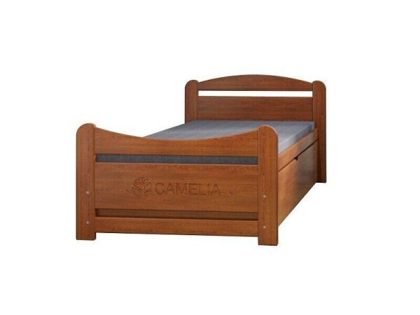 

Кровать Camelia Линария (дуб) 90х200 Орех темный